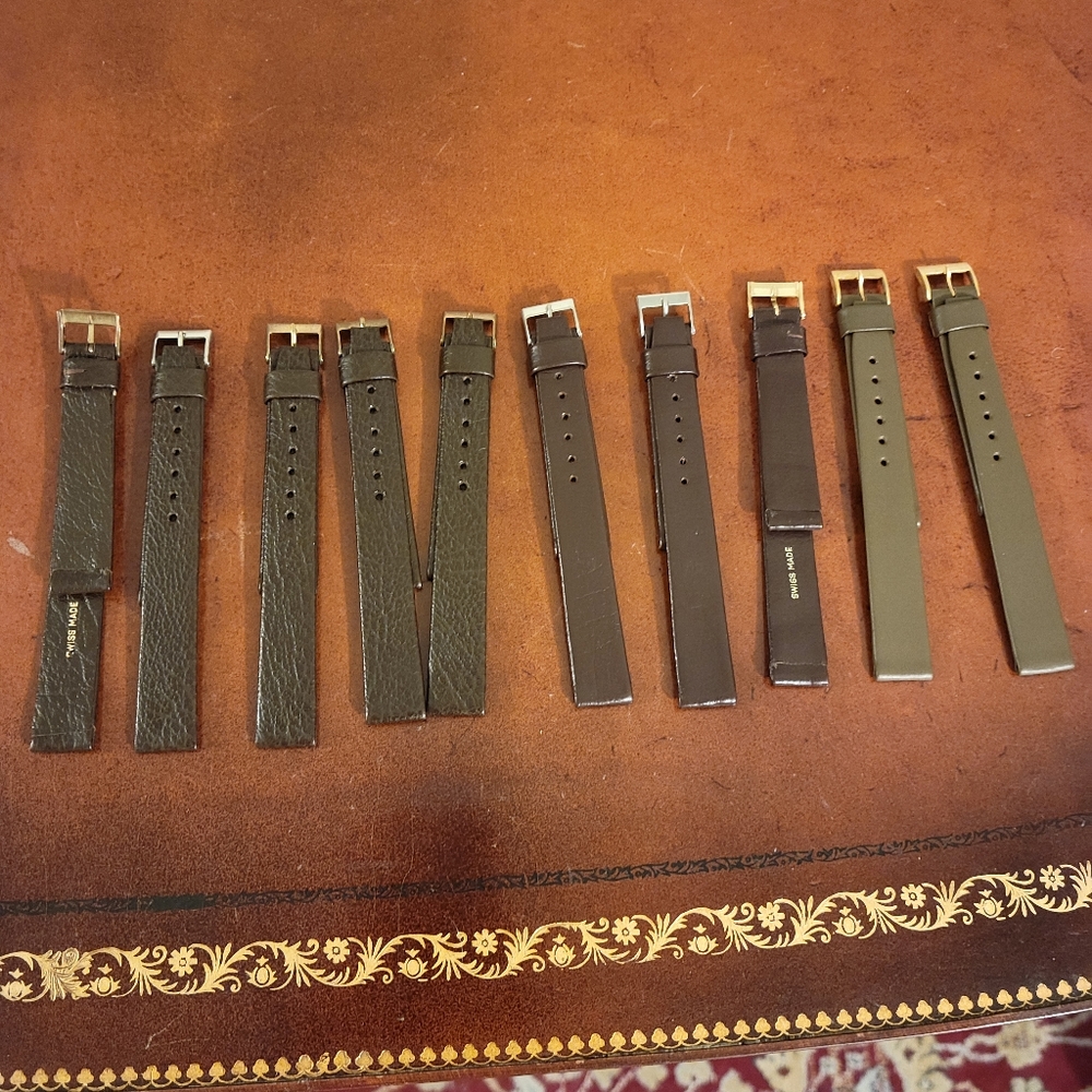 Vintage New Old Stock Monvado Style Swiss Watch Bands 16mm